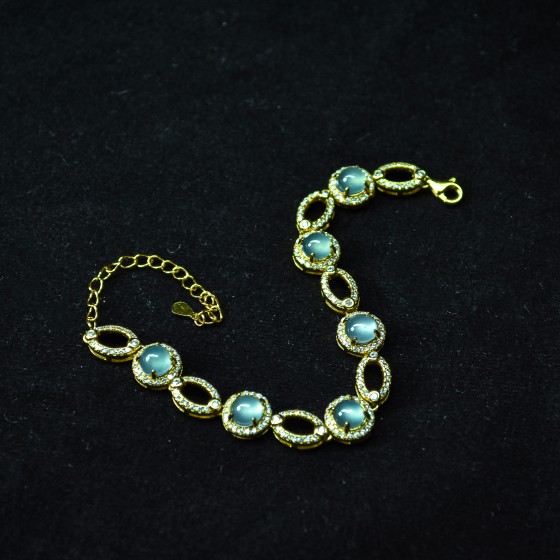 沧珠叙翡翠手链