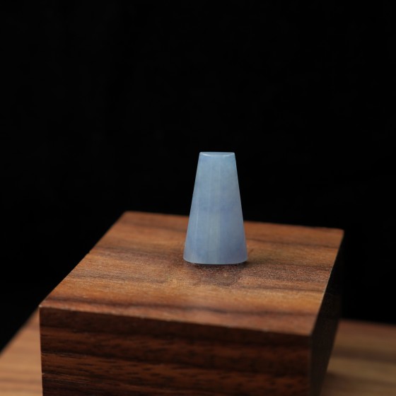 无言紫光 · 紫罗兰翡翠无事牌裸面（可定制）